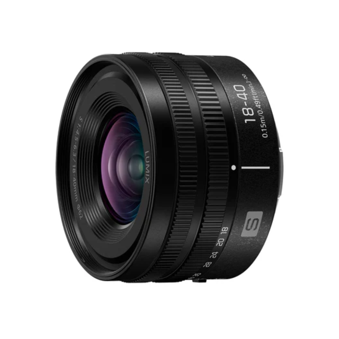 Panasonic Lumix S 18-40mm F4.5-6.3 L-Mount wide angle zoom lens for mirrorless cameras