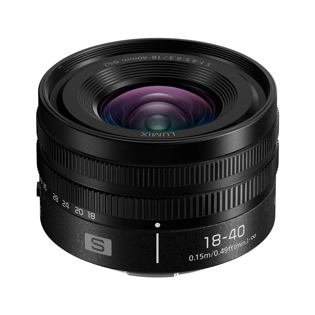 Panasonic Lumix S 18-40mm F4.5-6.3 L-Mount zoom lens white box