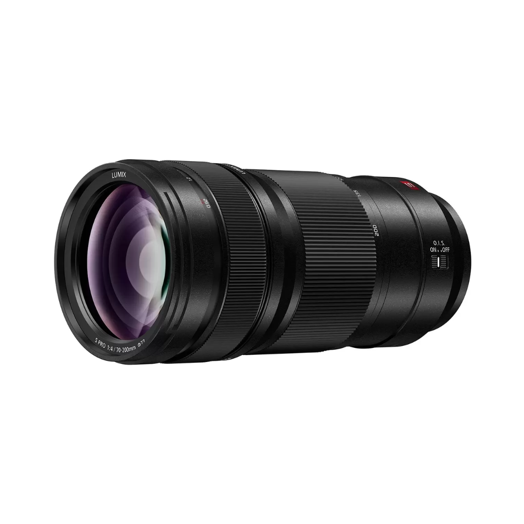 Panasonic Lumix S PRO 70-200mm F4 OIS telephoto zoom lens for L-Mount cameras