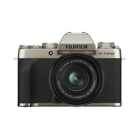 Used Fujifilm X-T200 Mirrorless Camera with XC 15-45mm f/3.5-5.6 OIS PZ Lens