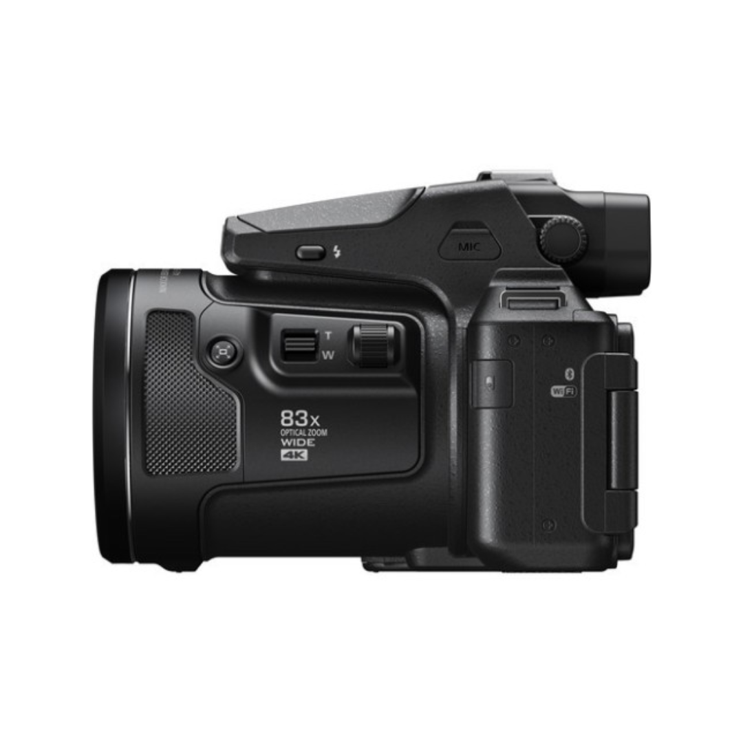 Nikon Coolpix P950 digital camera with 83x optical zoom and 4K video