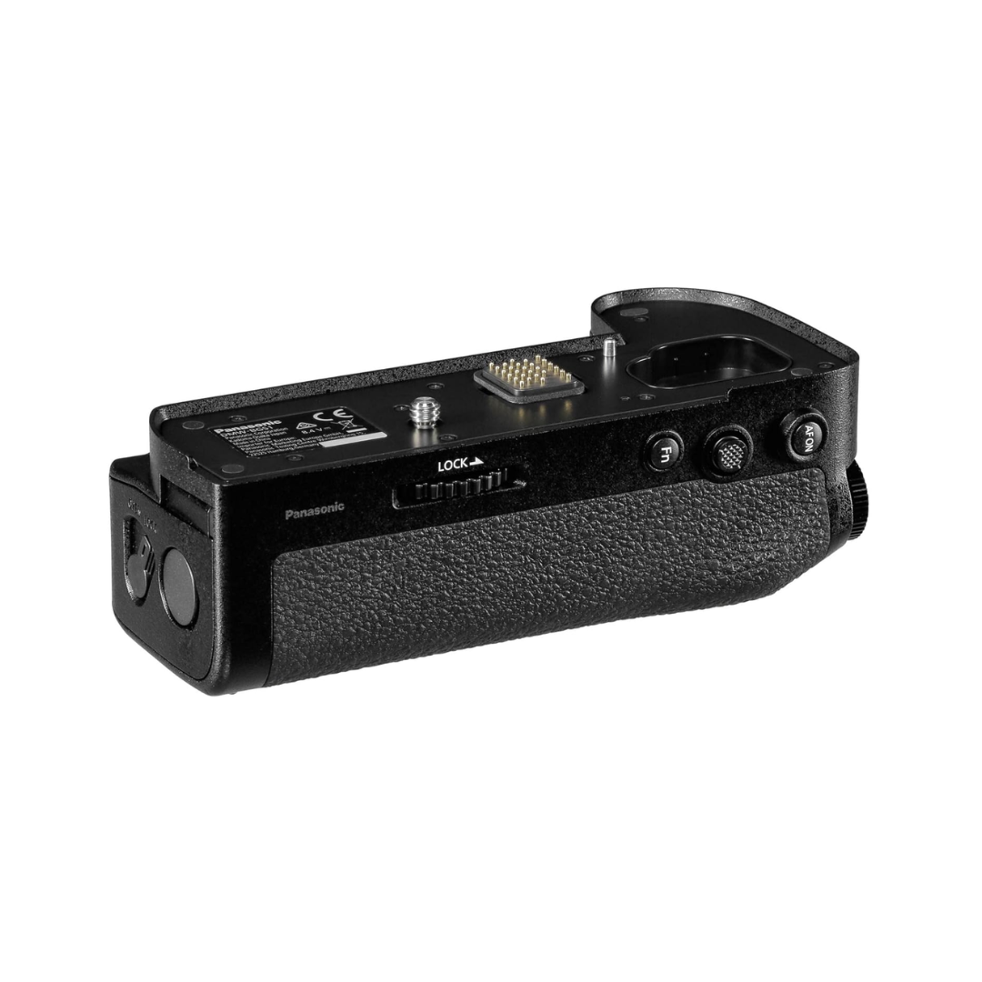Panasonic DMW-BG1E battery grip for Lumix camera with ergonomic vertical shooting support