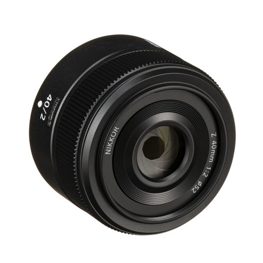 Nikon NIKKOR Z 40mm f/2 compact prime lens for Nikon Z mirrorless camera