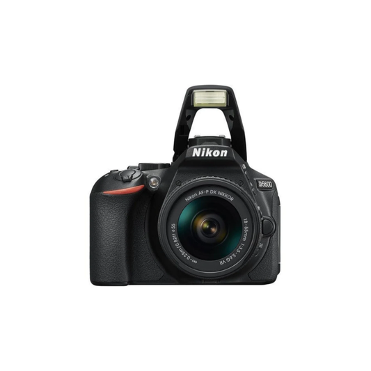 USED | Nikon D5600 DSLR Wi-Fi Digital SLR Camera with Double Zoom 2 Lens Kit AF-P 18-55mm VR & 70-300mm