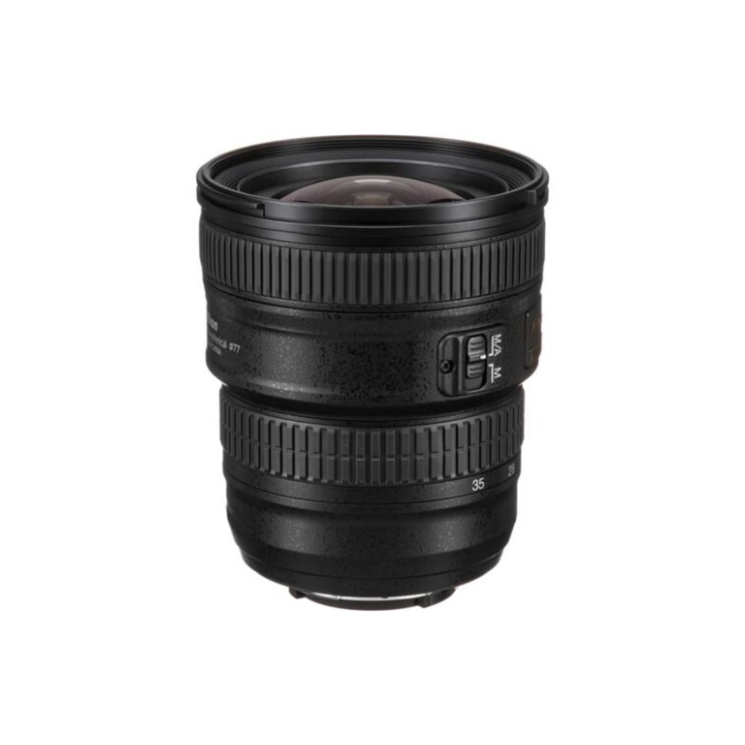 UNBOXED Nikon AF-S Nikkor 18-35mm f/3.5-4.5G ED wide-angle zoom lens available at Camera Club.