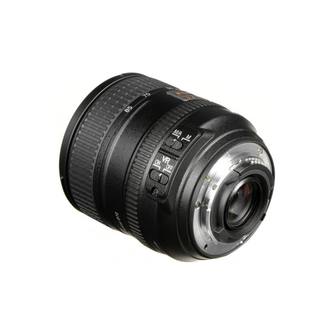 Unboxed Nikon AF-S Nikkor 24-85mm f/3.5-4.5G ED VR camera lens available at Camera Club.