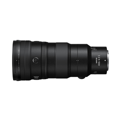 Nikon NIKKOR Z 400mm f/4.5 VR S telephoto mirrorless lens for wildlife and sports photography