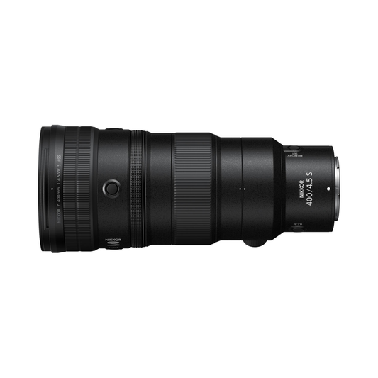 Nikon NIKKOR Z 400mm f/4.5 VR S telephoto mirrorless lens for wildlife and sports photography