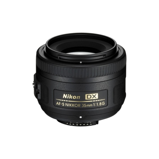Unboxed Nikon AF-S DX NIKKOR 35mm f/1.8G prime lens for Nikon DX-format DSLR cameras