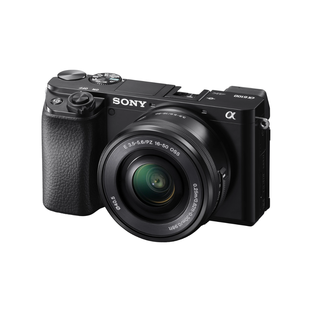 UNBOXED Sony Alpha A6100 ILCE-6100L APS-C mirrorless camera with 16-50mm zoom lens