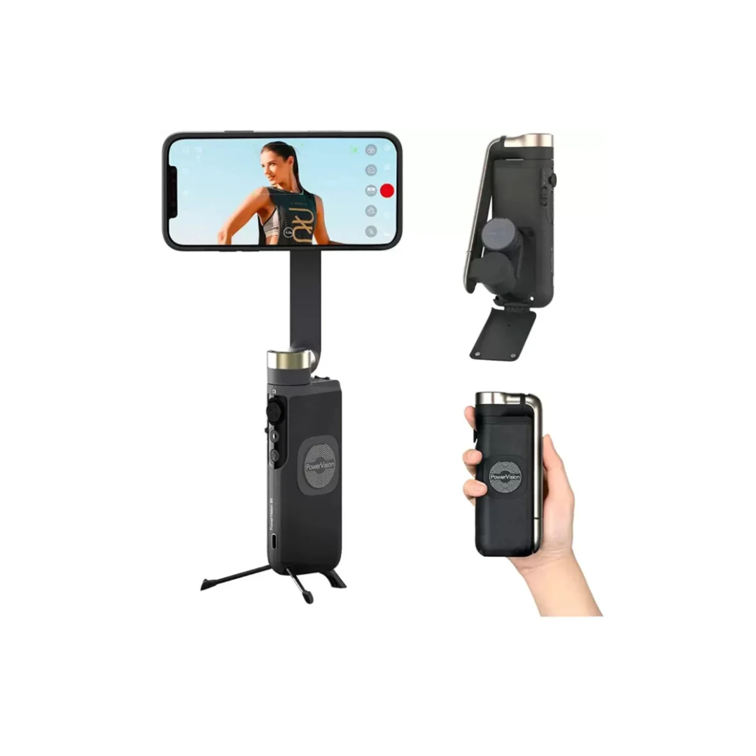 UNBOXED PowerVision S1 Explorer Kit 3-Axis Gimbal Stabilizer for Smartphones