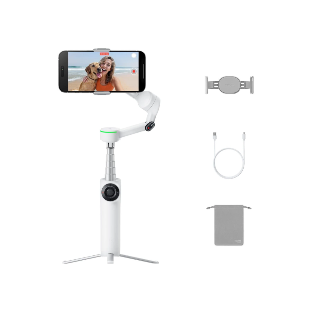 UNBOXED Insta360 Flow 2 Pro Standard 3-Axis Gimbal for Smartphones