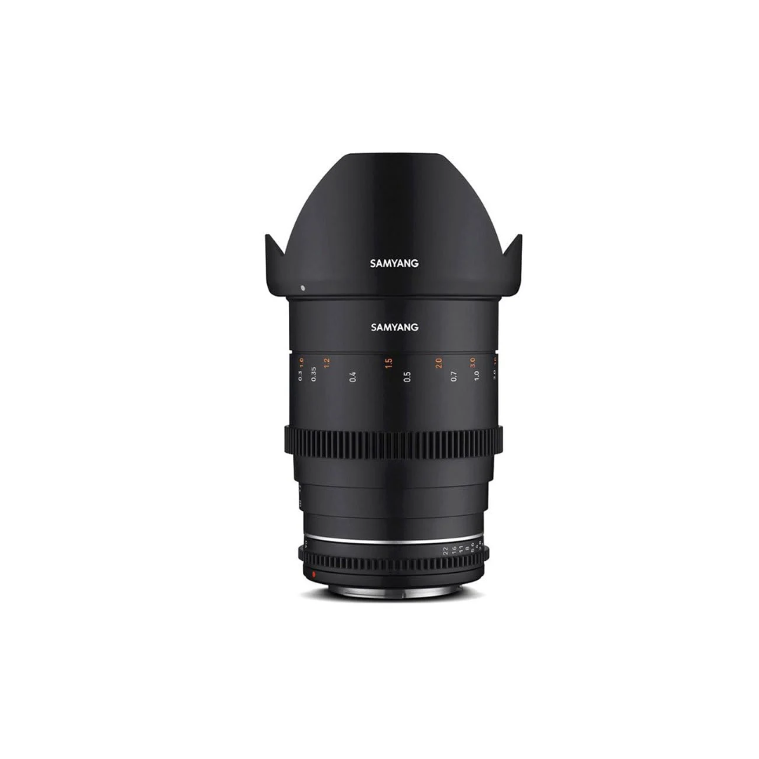 Used Samyang MF 35mm T1.5 VDSLR MK2 Cine Lens for Sony E Mount