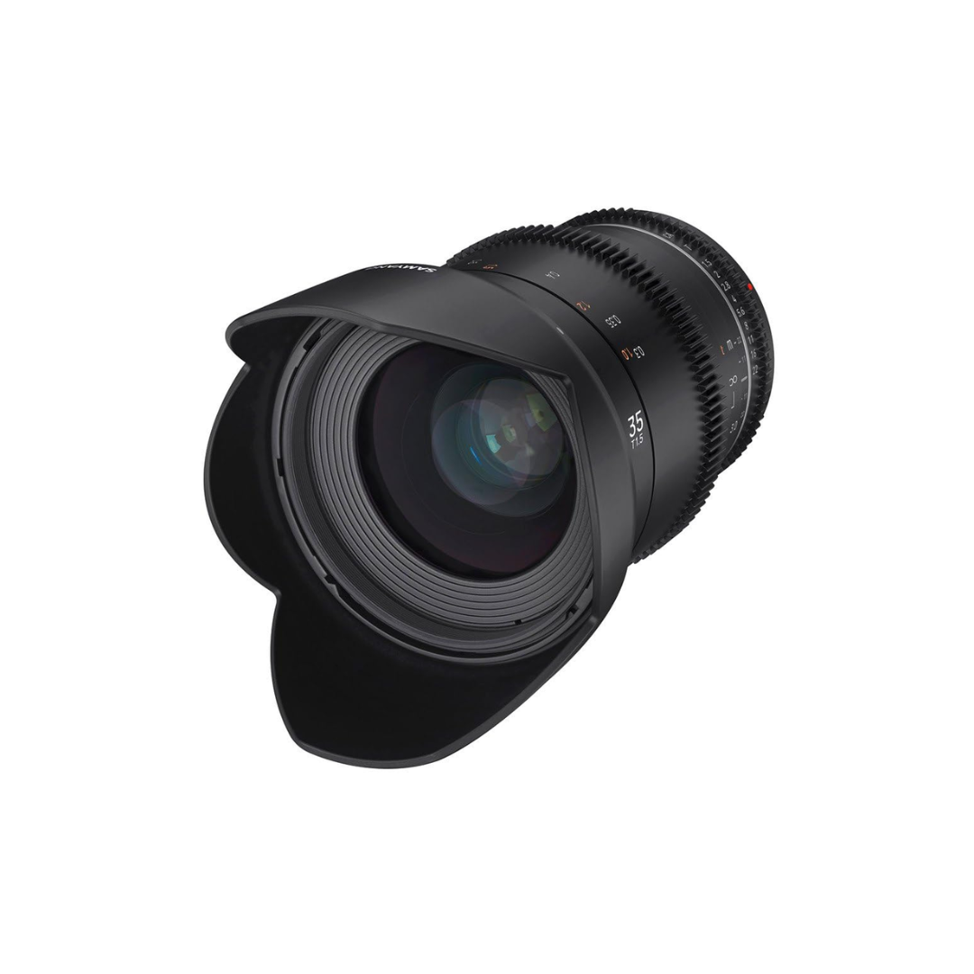 Used Samyang MF 35mm T1.5 VDSLR MK2 Cine Lens for Sony E Mount