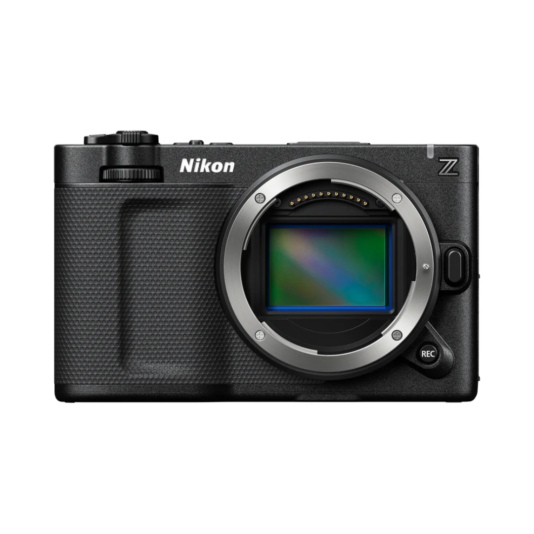 Nikon ZR 6K Cinema Camera kit with NIKKOR Z 24-120mm f/4 S lens for professional filmmaking and high-resolution video production.