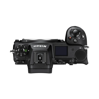 Nikon Z7II mirrorless camera body front view full-frame professional camera