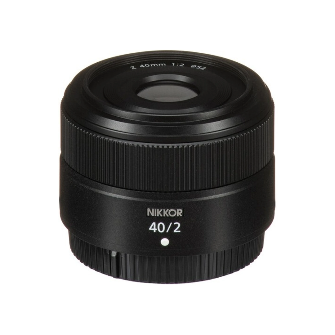 Nikon NIKKOR Z 40mm f/2 compact prime lens for Nikon Z mirrorless camera