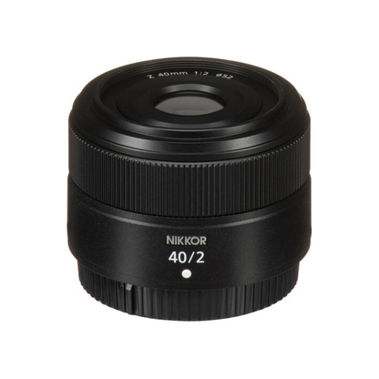 Nikon NIKKOR Z 40mm f/2 compact prime lens for Nikon Z mirrorless camera