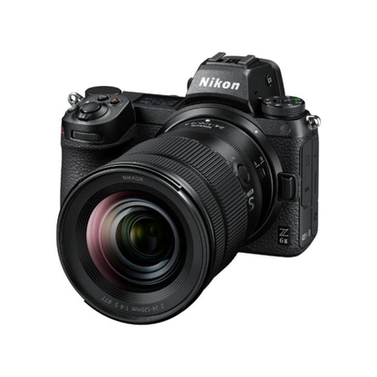 Nikon Z6 II mirrorless camera with NIKKOR Z 24-120mm f/4 S lens front view