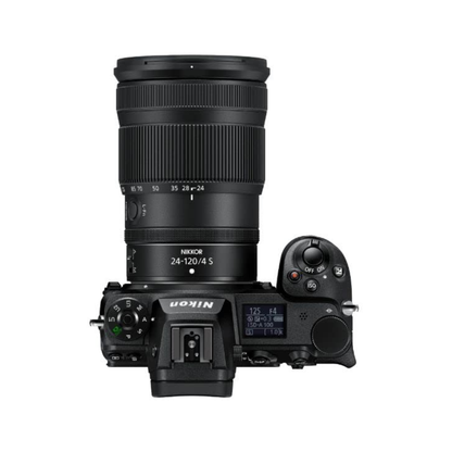 Nikon Z6 II mirrorless camera with NIKKOR Z 24-120mm f/4 S lens front view