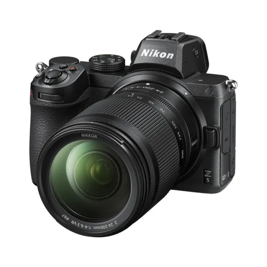 Nikon Z5 mirrorless camera with NIKKOR Z 24-200mm VR zoom lens kit