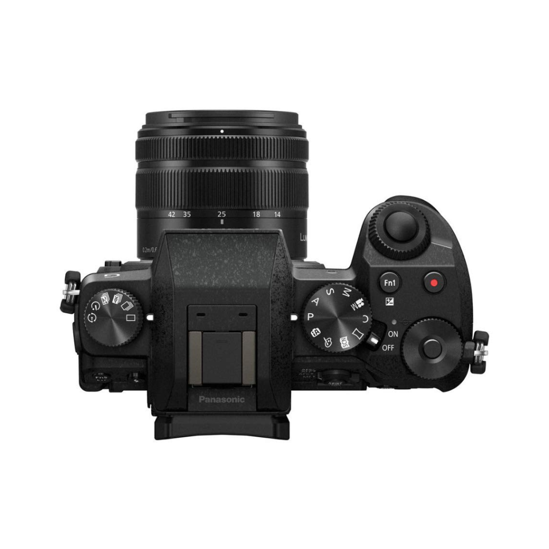 Panasonic Lumix DMC-G7KGW-K mirrorless camera kit with 14-42mm F3.5-5.6 lens for photography and video shooting