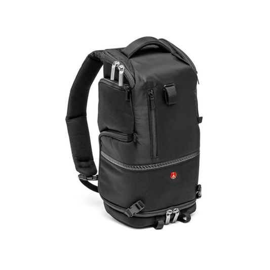 Manfrotto TRI Backpack S compact camera backpack with tripod holder and padded compartments