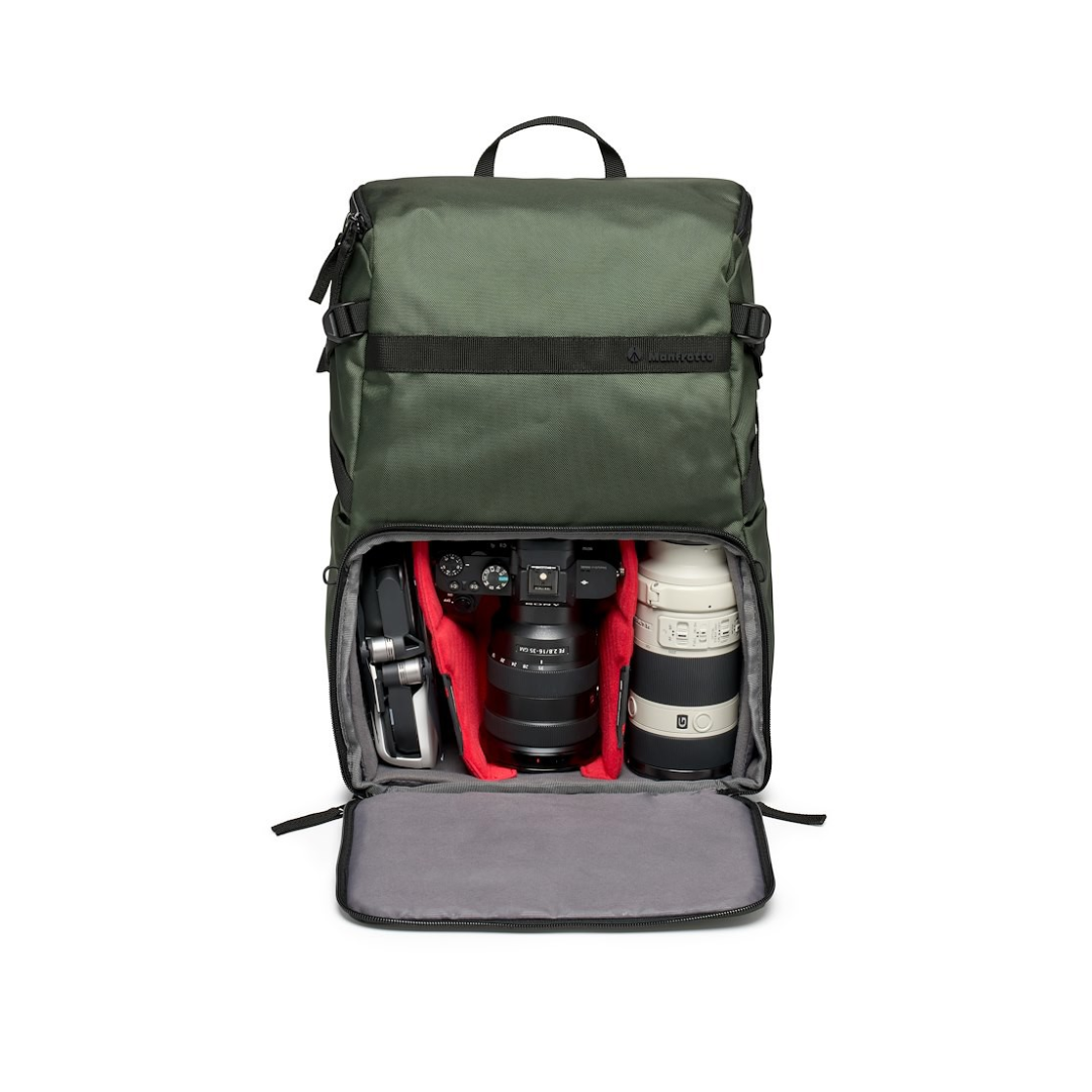 Manfrotto Street Slim Backpack camera bag for DSLR or mirrorless with compact, stylish design