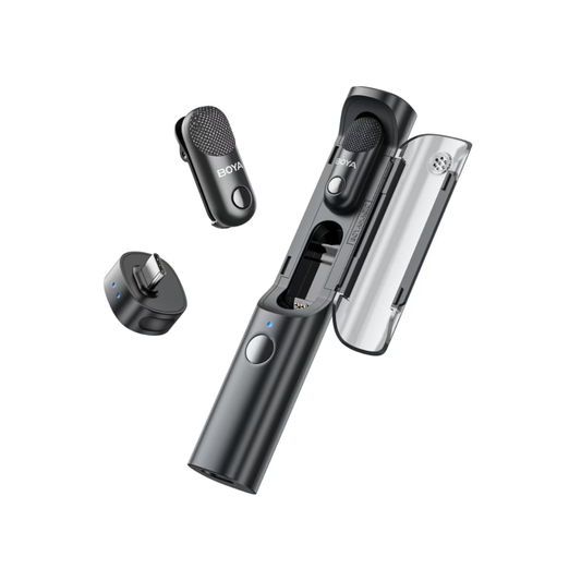 BOYA Magic wireless microphone system compact audio recording solution