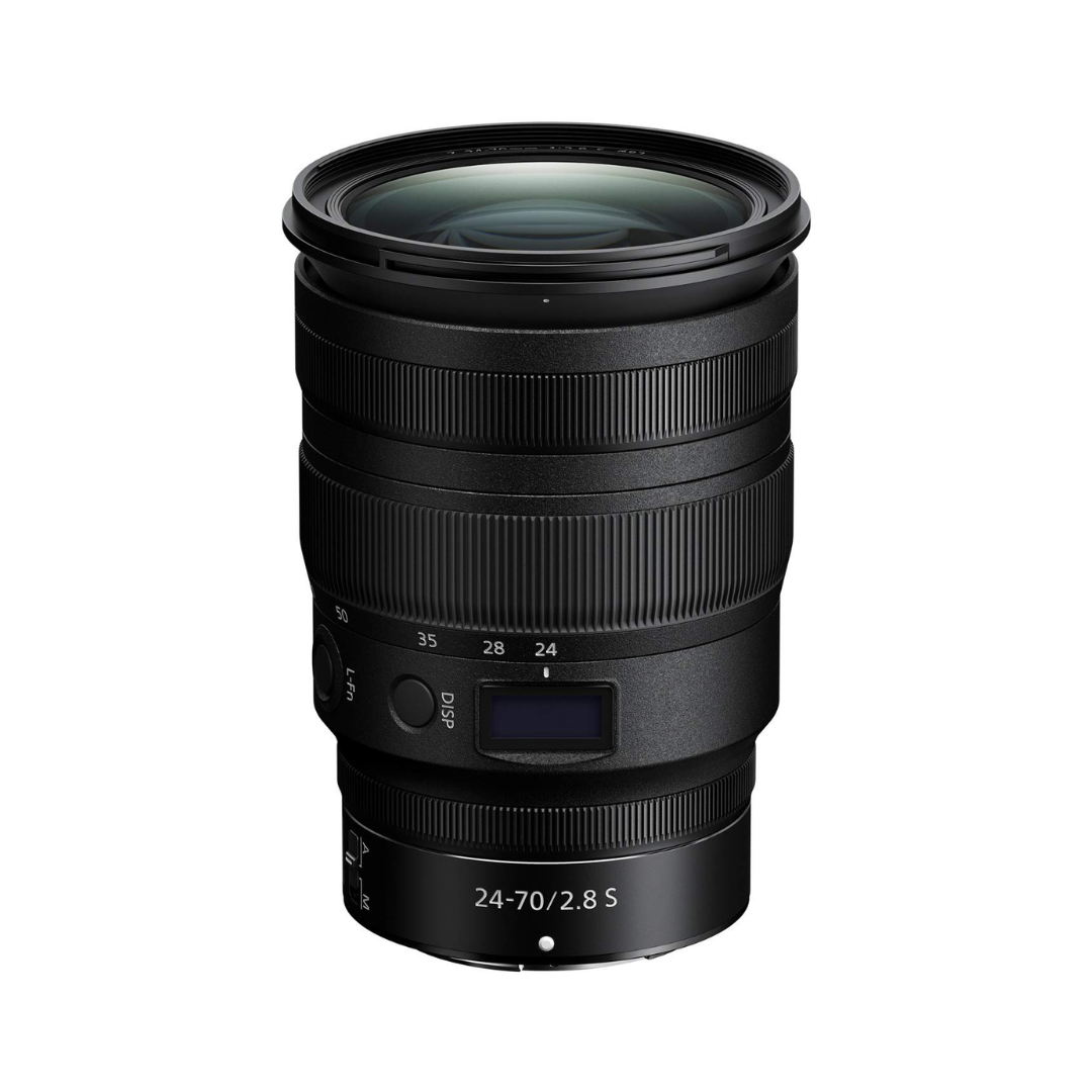 Used Nikon NIKKOR Z 24-70mm f/2.8 S standard zoom mirrorless lens for Nikon Z mount cameras