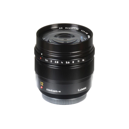Panasonic Leica DG Summilux 12mm f1.4 ASPH Micro Four Thirds wide angle lens H-X012