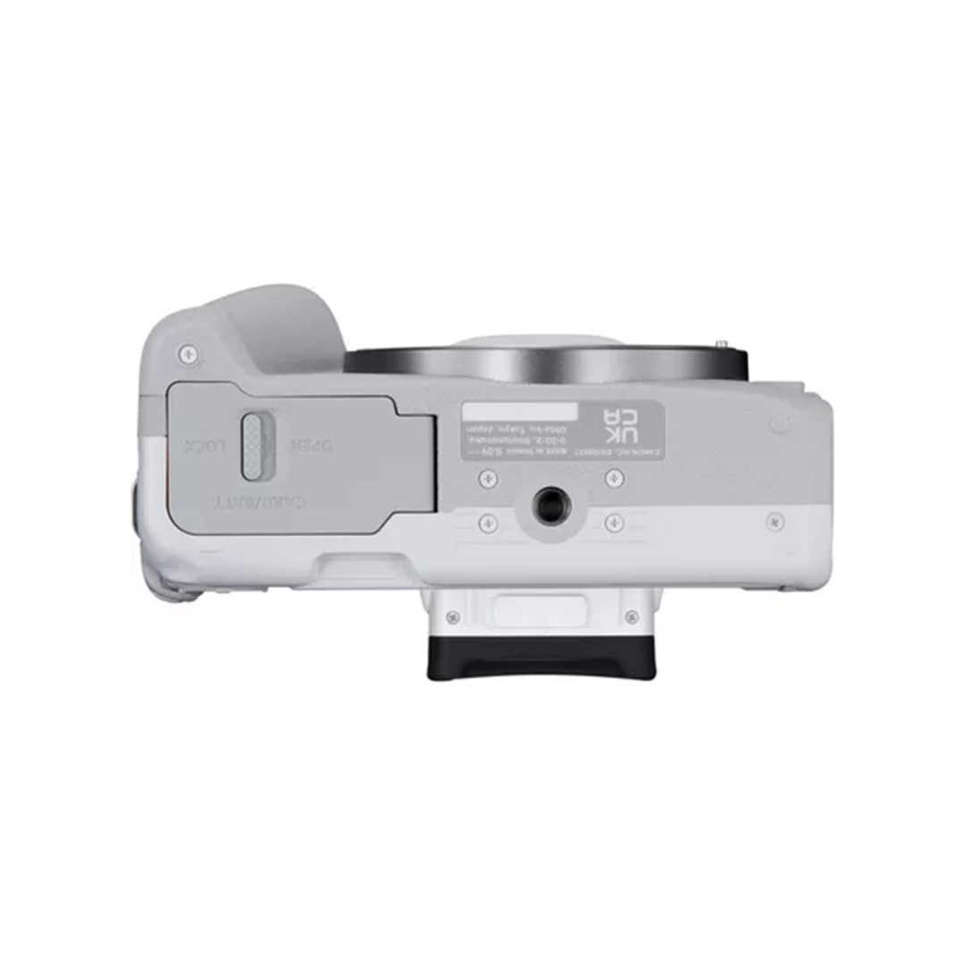 Used Canon EOS R50 mirrorless camera with RF-S 18-45mm f4.5-6.3 IS STM kit lens front view