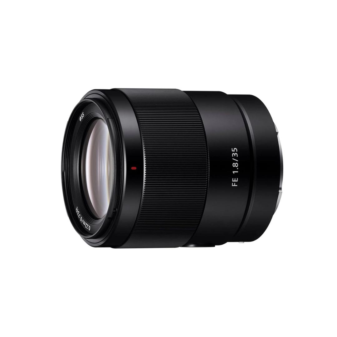 SG-IMAGE E-Mount 35mm F1.8 Full Frame Lens for mirrorless cameras, ideal for portraits, street and low-light shooting