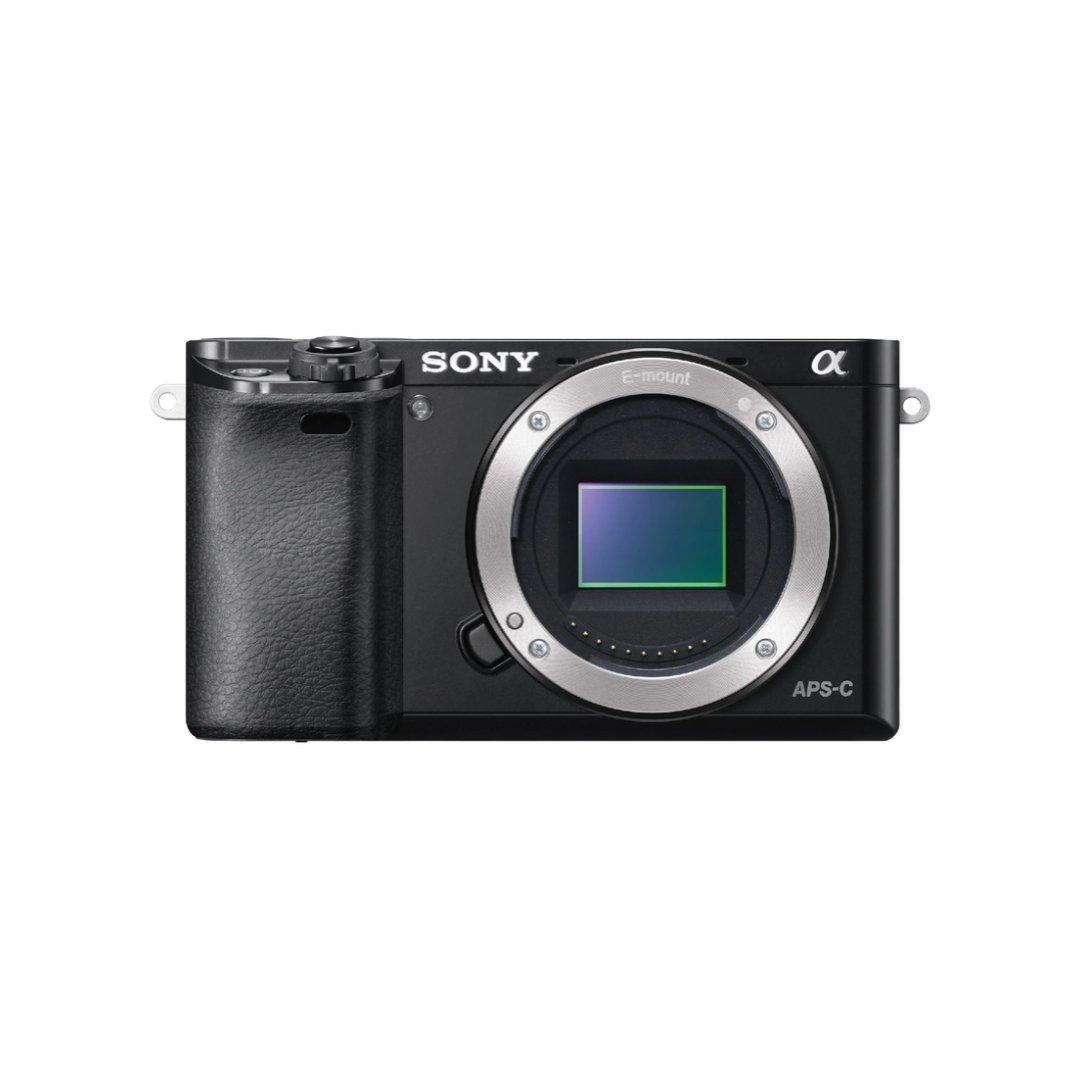 Used Sony Alpha a6000 ILCE-6000 mirrorless camera body only in black