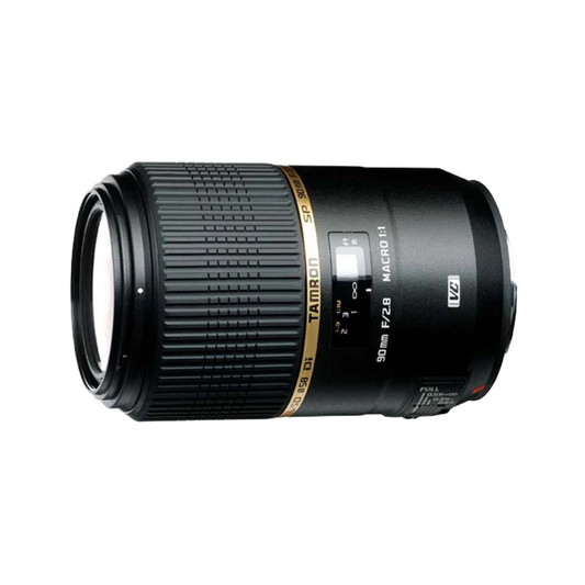 Used Tamron SP 90mm f/2.8 Di VC USD 1:1 Macro Lens F004 for Nikon F Mount