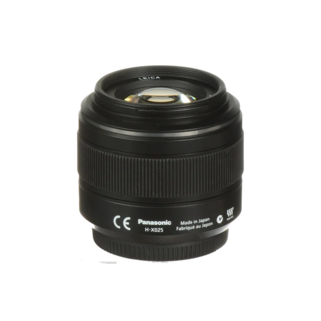 Used Panasonic Leica DG Summilux 25mm f/1.4 ASPH. Lens for Micro Four Thirds Cameras