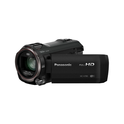 Used Panasonic HC-V785 Full HD video camcorder with 20x optical zoom, BSI sensor, HDR capture and Wi-Fi connectivity