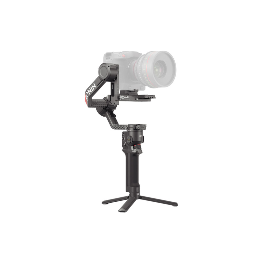 DJI RS4 Pro Gimbal Stabilizer available for rent in Bangalore at Camera Club for professional filmmaking, cinema cameras, and smooth video stabilization.