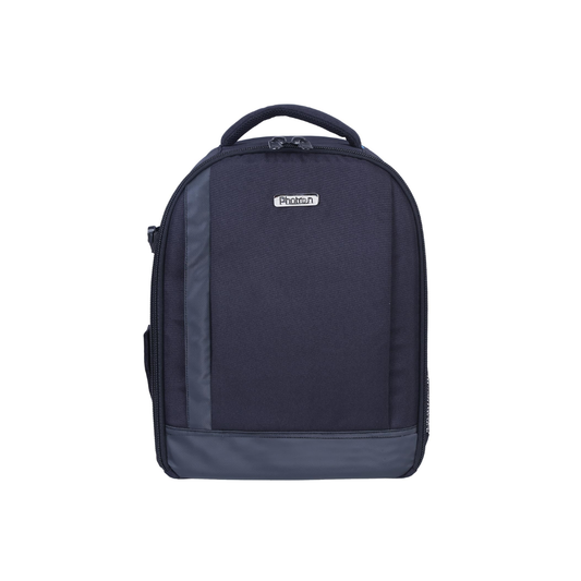 Photron Pro Runner 250 AW II camera backpack designed for professional photographers featuring padded compartments, durable build, and all-weather protection for camera gear.