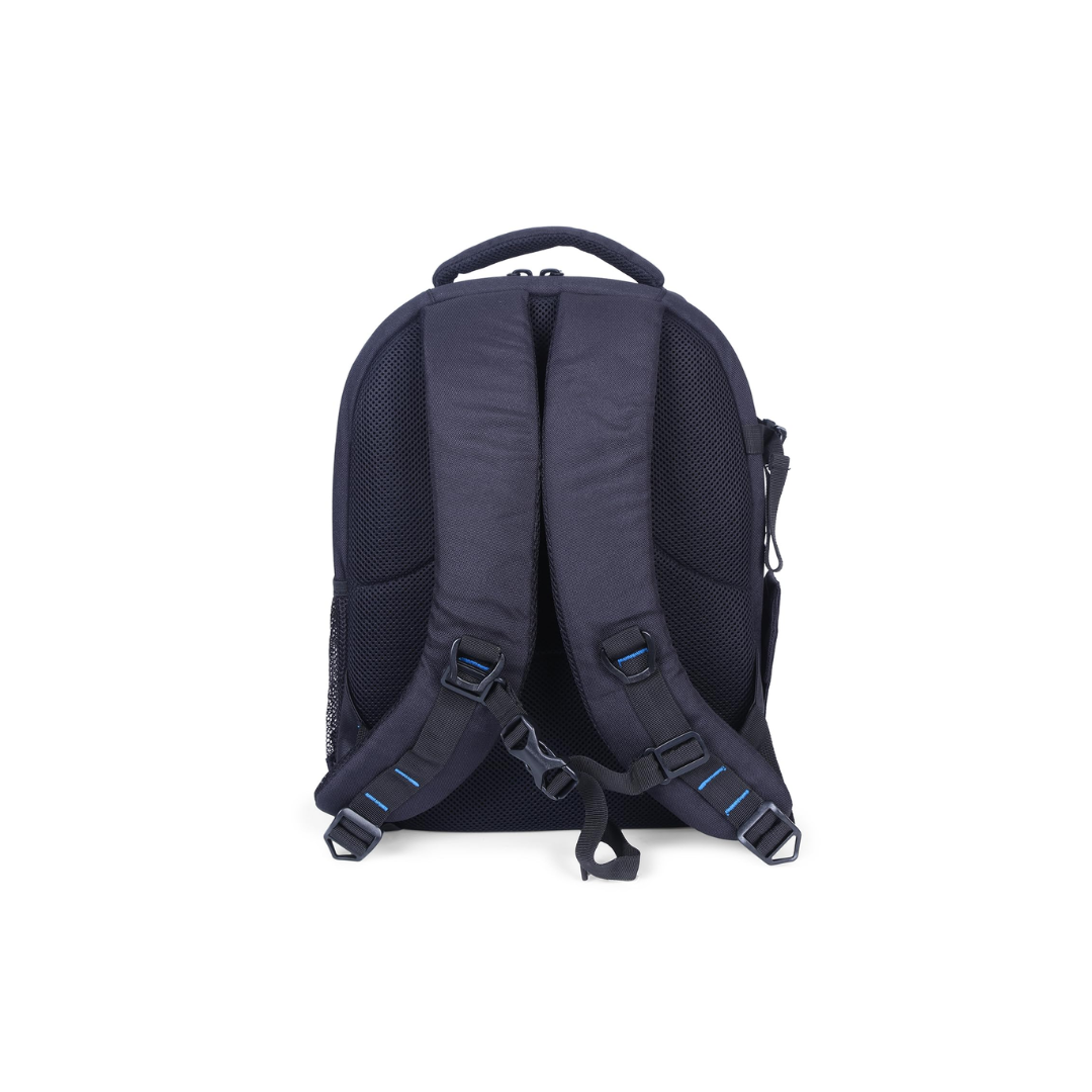 Photron Pro Runner 250 AW II camera backpack designed for professional photographers featuring padded compartments, durable build, and all-weather protection for camera gear.