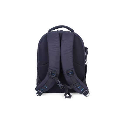 Photron Pro Runner 250 AW II camera backpack designed for professional photographers featuring padded compartments, durable build, and all-weather protection for camera gear.