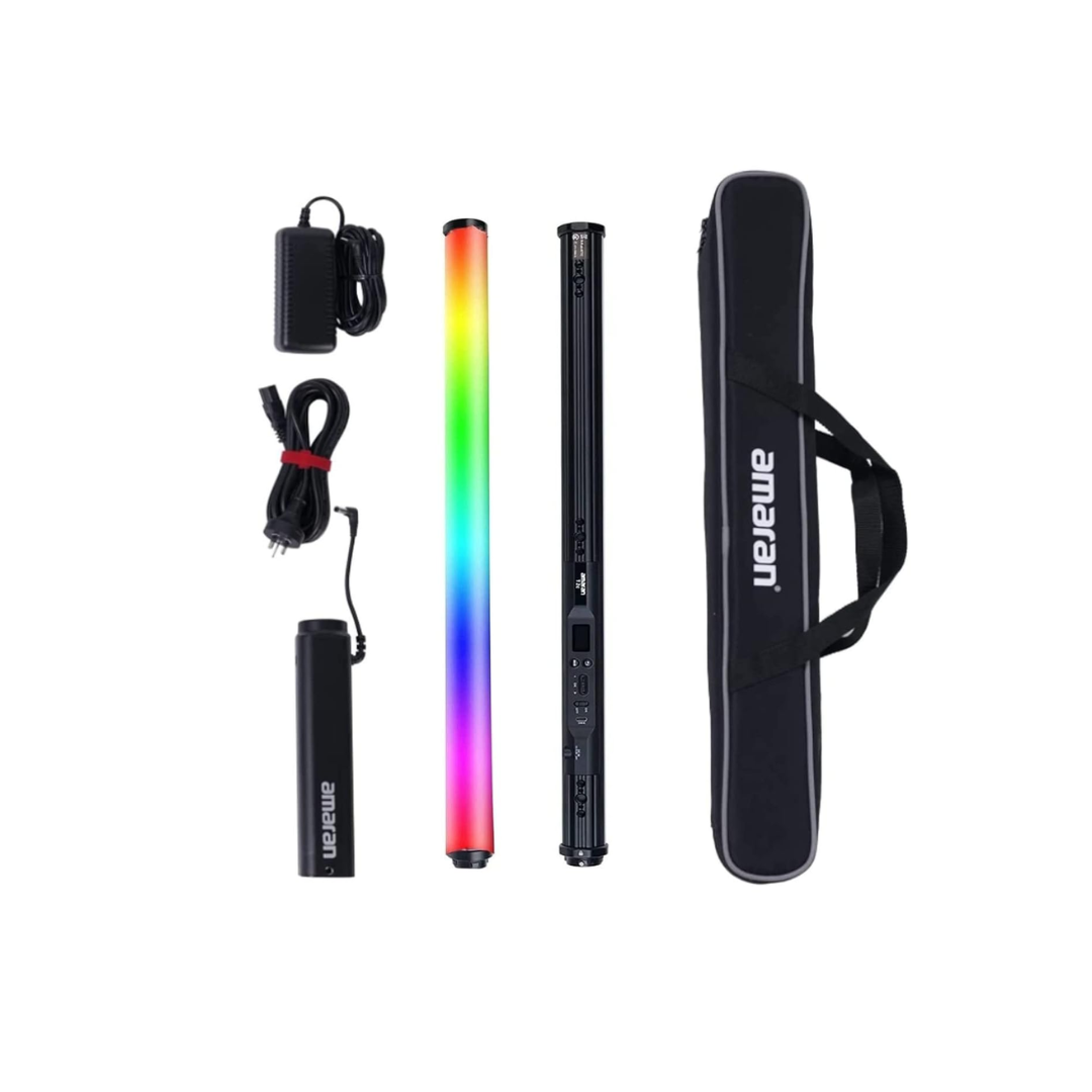 Amaran T2C RGBWW LED Tube Light 2 ft 60 cm available for rent at Camera Club Bangalore for professional film, photography, and video lighting.