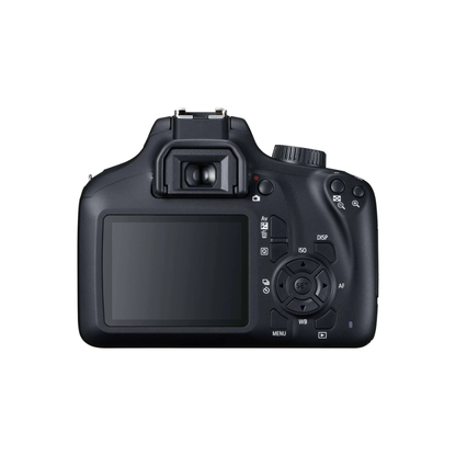Used Canon EOS 4000D DSLR Camera with EF-S 18-55mm Lens available at Camera Club in excellent condition.
