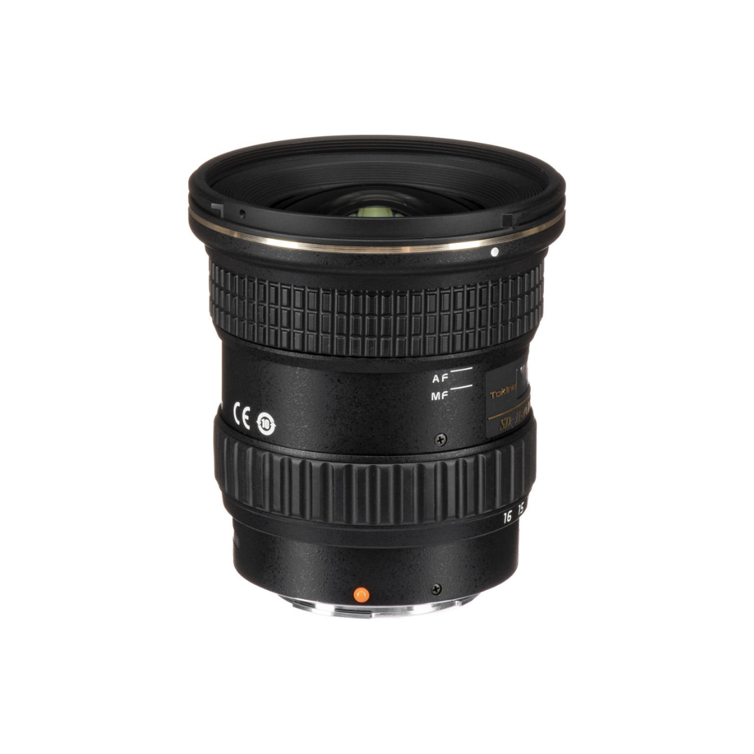 Used Tokina AT-X Pro SD 11-16mm f/2.8 IF DX II ultra-wide zoom lens available at Camera Club.