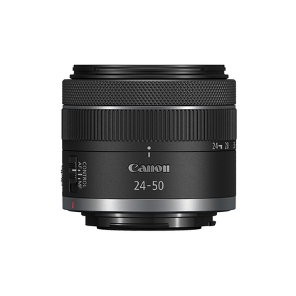 Used Canon RF 24-50mm f/4.5-6.3 IS STM Lens for Canon EOS R Series Mirrorless Cameras available at Camera Club.