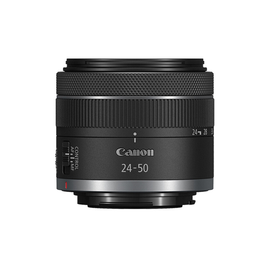 Used Canon RF 24-50mm f/4.5-6.3 IS STM Lens for Canon EOS R Series Mirrorless Cameras available at Camera Club.