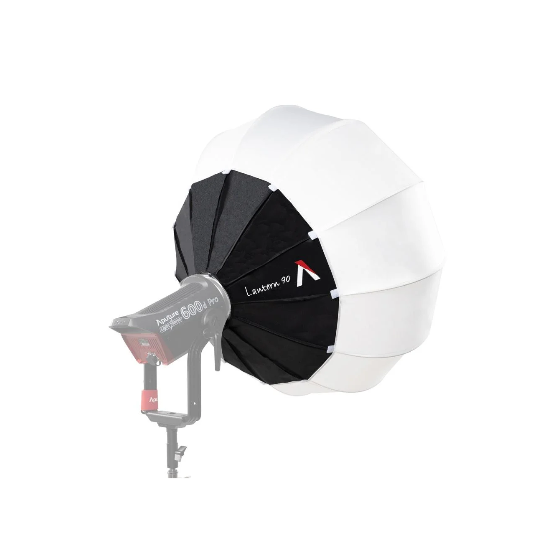 Rent the Aputure Lantern 90 Softbox in Bengaluru from Camera Club. Ideal for 360° soft lighting in filmmaking, interviews, live streaming, and studio photography.