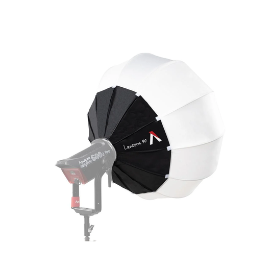 Rent the Aputure Lantern 90 Softbox in Bengaluru from Camera Club. Ideal for 360° soft lighting in filmmaking, interviews, live streaming, and studio photography.