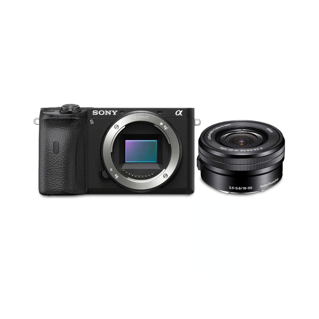 Used Sony a6600 Mirrorless Camera with 16-50mm OSS Lens available at Camera Club. Compact APS-C camera with fast autofocus, 4K video, and excellent image quality.