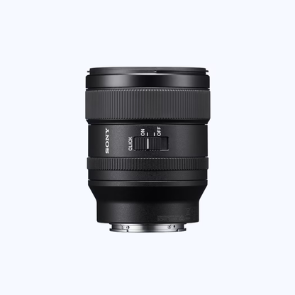 Used Sony FE 24mm F1.4 GM full-frame wide-angle prime lens available at Camera Club. Ideal for landscapes, astrophotography, street photography, and video.